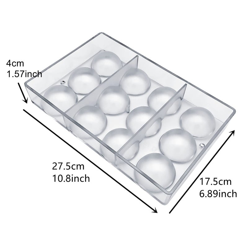 Goldbaking Ball Chocolate Mold Ball Polycarbonate Mould Chocolate Mold Hot Chocolate Bomb (Middle 2inch) - Image 3